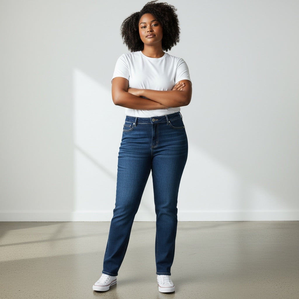 Dark Denim Maurice’s Women-Bottoms, Large